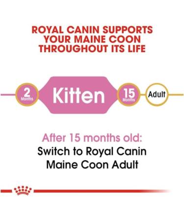 Royal Canin Maine Coon Kitten Dry Cat Food 4 x 400g - Buy Online on GoSupps.com