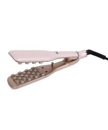 45w Negative Ion Flat Curling Iron with Short Head Design Corn Whisker Pad And Versatile Usage for Easy and Hair Root Crimper Hair Tool