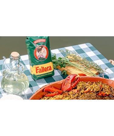 La Fallera 2 Pack 2.2 lb Valencian Paella Pearl Rice - Arroz Redondo de La Albufera Valencia para Paella (2 Pk) - Buy Online on GoSupps.com