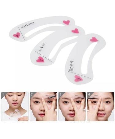  G n rique Set of 3 Reusable Eyebrow Stencils with Different Styles - Buy Online on GoSupps.com