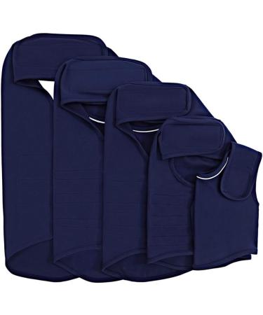 Anti-Stress Dog Coat | Calming Vest for Dogs | Medical Recovery Shirt | Fear Jacket - Blue Size 26 - Buy Online on GoSupps.com