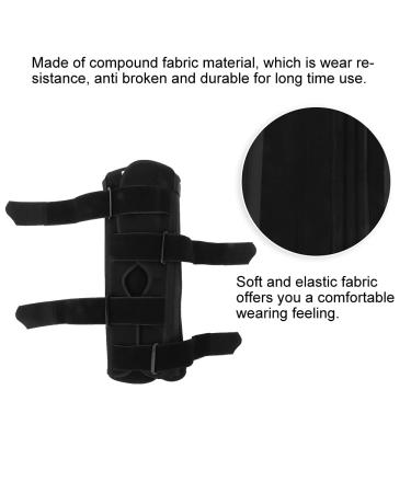 Premium Knee Joint Brace - Composite Fabric Adjustable Support for Home & Office (L) - International Shipping - Buy Online on GoSupps.com