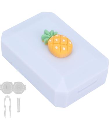 Blue Pineapple Contact Lens Box with Holder Mirror Tweezers & Applicator - International Shipping Available - Buy Online on GoSupps.com