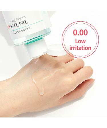 BRING GREEN Tea Tree CICA Soothing Toner - Redness Relief & Hydrating Exfoliating Toner for Oily Skin | Korean Acne Treatment for Sensitive Skin - Buy Online on GoSupps.com