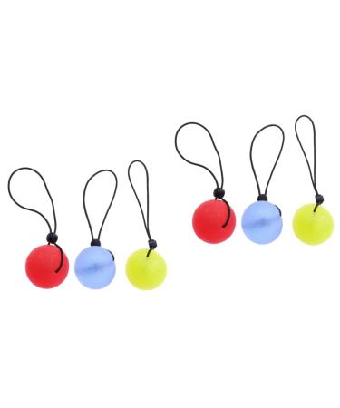 Gatuida Fitness Equipment 6 Pcs Grip Strengthening Ball Power Balls Training Exercises Squeezeball Wrist Fitness Fitness Hand Therapy Balls