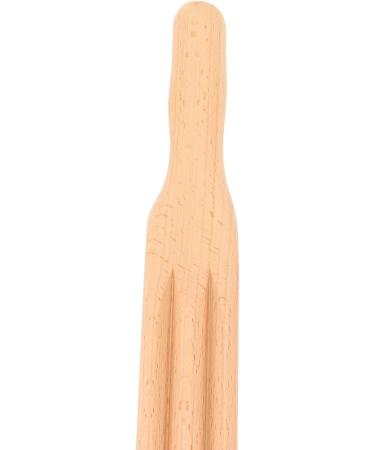 Wood Therapy Massage Tools - Double Sided Wooden Scraping Stick for Neck & Back Relief | 17 Beads - Buy Online on GoSupps.com