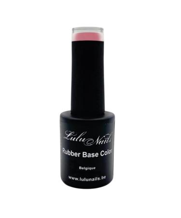 LuluNails Rubber Base Colour 10 ml Pink Ballet Nude 4 Reinforced UV/LED Base HEMA and TPo Free Hypoallergenic