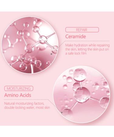 DISAAR Beauty Rose Ceramide Facial Wash Soothing Repair Cleansing Moisturizing Acne Removal Face Oil Control 100g/3.38fl.oz - Buy Online on GoSupps.com