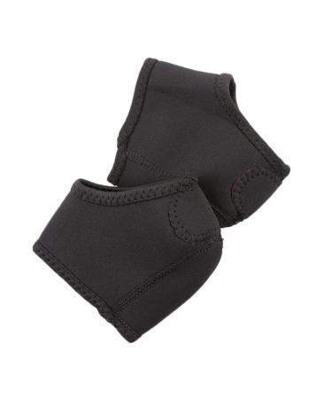 COHEALI 2Pcs Foot Heel Pads Feet Care Covers Heel Support Anti-Cracking Feet Sleeves Heel Cushion Support for Plantar Fasciitis 12.5X10X0.2CM