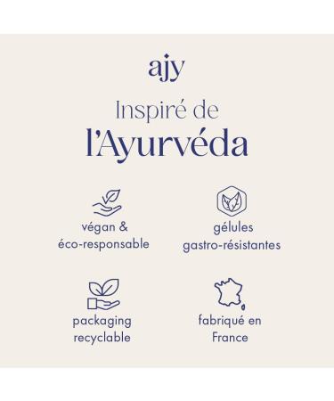 AJY MENO Menopause Treatment without Hormones | Shatavari Ashwagandha Red Clover | Hormone Balance Anti Stress & Hot Flashes | 90 Capsules Natural Vegan & French - Buy Online on GoSupps.com