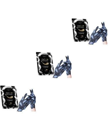 Housoutil 3paires Masque Main Boue Hydratant Et Exfoliant De Pour Soins Spa limination Cuticules mediumx3pcs