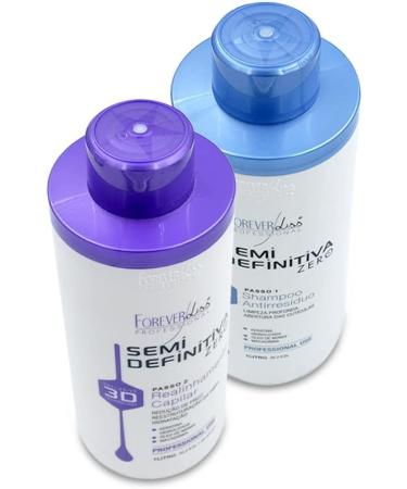 Forever Liss Semi Definitive Power 3D Formaldehyde Brush 2x1L/33. 8fl.oz - Buy Online on GoSupps.com