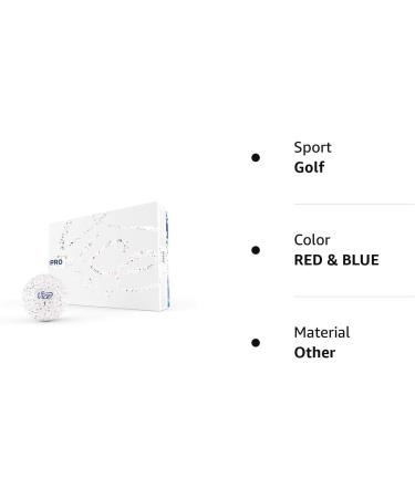 Vice Golf PRO 2020 | 12 Golf Balls | 3-Piece Urethane | Maximum Control & Spin | NEON Lime/RED | For Advanced Golfers - Buy Online on GoSupps.com