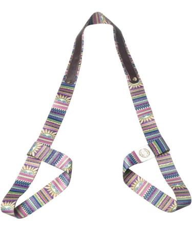 Buy Aleo Holder Yoga Mat Belt - Adjustable Multi-Purpose Stretching & Training Belt for Sports - Buy Online on GoSupps.com