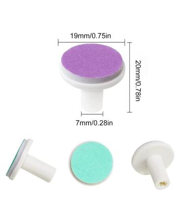 12 Pack Baby Nail File Replacement Pads - Professional Electrical Nail Trimmer Grinding Heads - Baby Nail Care Accessories - Buy Online on GoSupps.com