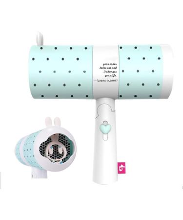 ADITAM Hair Dryer 1000 Watt Hair Dryer Light Hair Dryer Foldable Portable Hair Dryer Fragrance for Girls for Students and Travel Pink Green/Green Double The Comfort - Buy Online on GoSupps.com