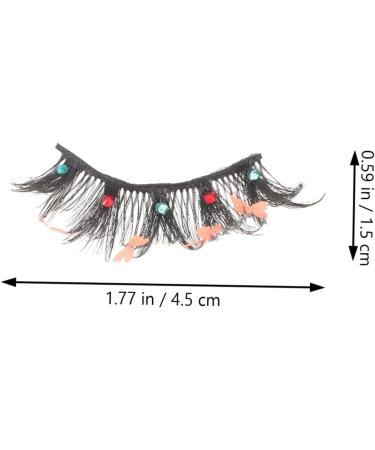 FRCOLOR 3 Pairs decor false lashes fake eyelashes fake lashes for performance women eyelashes natural false eyelashes individual false eyelashes wispy eyelashes chemical fiber make up set - Buy Online on GoSupps.com