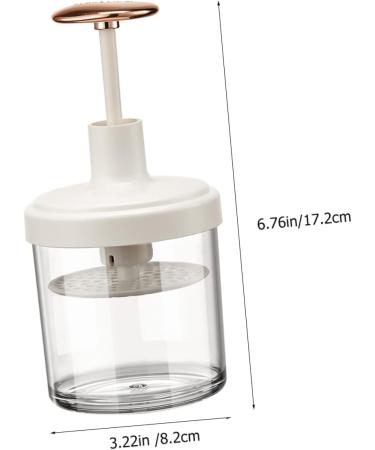 Gogogmee Plastic Foaming Maker Facial Foams Maker Bubble Maker Face Wash Foamer Foams Maker Cup Simple Foaming Cup Facial Cleaning Device Facial Cleaning Tool 17.2X8.2X17.2CM White - Buy Online on GoSupps.com