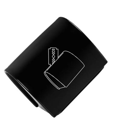 Magiclulu 1 piece of cardboard razor box trash can safety razor blade blade holder disposal holder travel bag for shaving case for razor razor bank iron storage metal