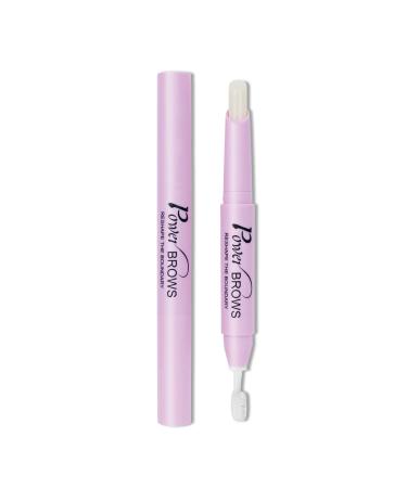 Music Flower Eyebrow Wax - Brow Wax with Brush  Clear Waterproof Long Lasting Eyebrow Wax Pen for Feathered Fluffy Brow Shaping Styling Makeup Pencil 1 Count (Pack of 1)