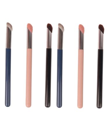 FRCOLOR 6 Pcs Concealer Brush Aluminum Tube Contour Brush Cover up Travel