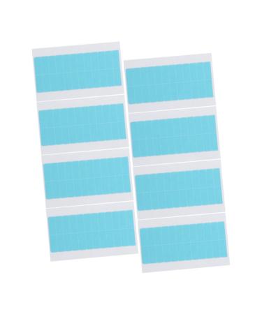 DRESSOOS 8 Sheets Seamless Hair Extensions Blotting Paper for Oily Skin Double Sided Adhesive Tape Hair Ties for Women Double Sided Sticky Tape Lace Tape Women's Wig Pu Front Lace