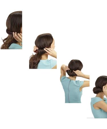 Hair Bun Bump Up Maker Shaper Hollywood Style Sponge Roll for Women - Blonde - Buy Online on GoSupps.com