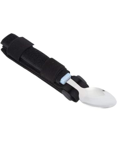 Easy Grip Adaptive Spoon Set | Stainless Steel Eating Aids for Arthritis & Disabled | Geriatric Dining Utensils with Auxiliary Belt - Buy Online on GoSupps.com