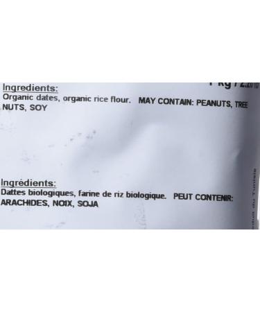 Yupik Organic Diced Deglet Nour Dates 1 kg 6 Count Non-GMO Vegan Gluten-Free Kosher Dried Fruits Pitted Chopped No Added Sugar Source of Fiber Healthy Snacks Ideal for Baking & Topping 6 kg - Buy Online on GoSupps.com