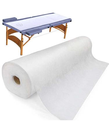 Karlash Disposable Non Woven Bed Sheet Roll Massage table paper roll 30gms Thick Pack of 1