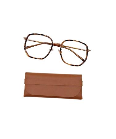 Eterspr 1 piece blue light filter glasses women leopard pattern glasses 1 piece coffee color glasses box blue light blocking - Buy Online on GoSupps.com