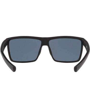 Costa Del Mar Men's Rinconcito Sunglasses - Matte Black/Grey Polarized-580p 60mm - Buy Online on GoSupps.com