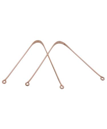 Copper Tongue Cleaner Set of 2 - Promotes Oral Hygiene & Fresh Breath - Buy Online on GoSupps.com
