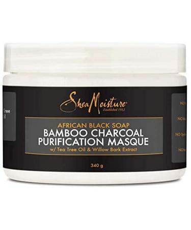 SheaMoisture Purifying Bamboo Charcoal Mask with African Black Soap 354 ml