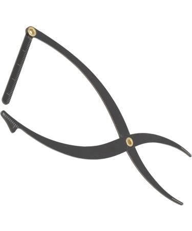 Golden Ratio Symmetrical Eyebrow Ruler Stainless Steel Measuring Tool for Eyebrows Professional Microblading and Makeup Portable (Black) - Buy Online on GoSupps.com