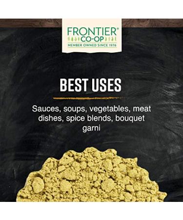 Frontier Co-op Thyme Leaf Powder 1lb - Premium Quality Organic Herb for Culinary Use - Buy Online on GoSupps.com