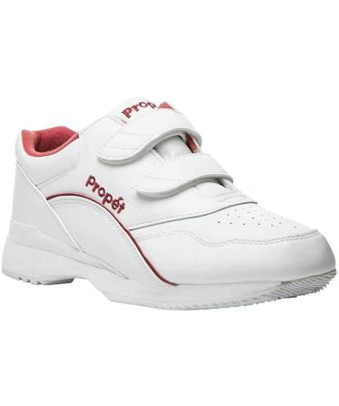Propet Tour Walker Strap Women's Diabetic Shoes - White/Berry - Size 11 Narrow | A5500 Approved - Buy Online on GoSupps.com