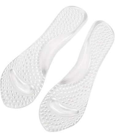 Artibetter Gel Arch Support Insoles - Non-Slip 3/4 Length Metatarsal Cushion for High Heels - Orthopedic Transparent Insoles - Buy Online on GoSupps.com