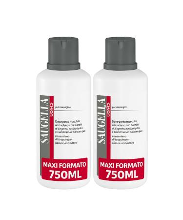 Saugella Saugella Homme intimate and body wash revitalizing anti-odor with helichrysum and clove extracts for daily use respecting the physiological pH 2 detergents