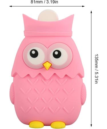 Buy 400ml Cute Owl Shape Silicone Hot Water Bottle - No Leakage Portable Hot Water Bag (Pink) - Best for Comfort & Warmth | International Shipping - Buy Online on GoSupps.com