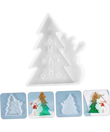PLAFOPE Christmas Stencils Silicone Molds Resin Crafting Mold Handmade Mold Xmas Tree Mold Cake Mold Simple - Buy Online on GoSupps.com