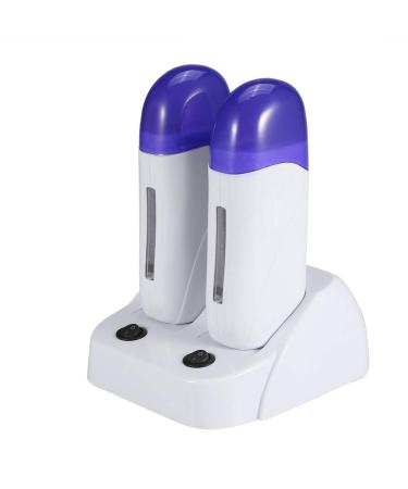Premium Roll-On Wax Warmer for Smooth Hair Removal - Portable & Dual Heating Base (UK220VTWO) | Ideal for Men & Women - Buy Online on GoSupps.com