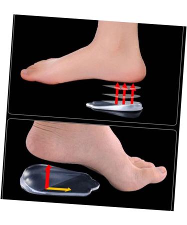 FRCOLOR Child Heel Pads - Non-Slip Shoe Lift Insoles for X Legs | Size 2 Cushioned Support - Buy Online on GoSupps.com