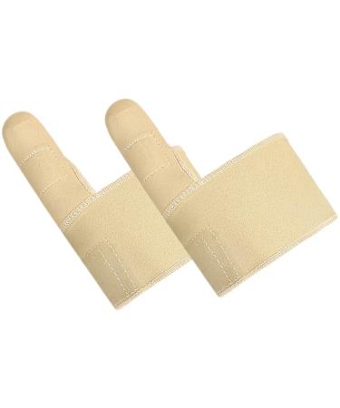 Healeved Bunion Corrector Patches 2pcs Big Toe Separators Pads Bunion Cushion Protector Overlapping Toe Straighteners to Correct Bunions Restore Toes As Shown