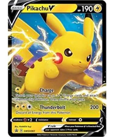 Pokemon Sword & Shield Promo Ultra Rare Pikachu V SWSH061