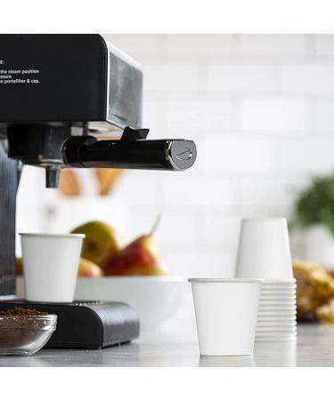 Spactz White Paper Cups Small Disposable Bathroom Espresso Mouthwash Cups Dispenser Disposable Cups (100 Pack) 3Oz - Buy Online on GoSupps.com