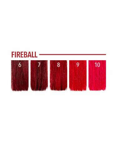 Pulp Riot Fireball Hair Color 4oz - Vibrant Semi-Permanent Dye - Buy Online on GoSupps.com