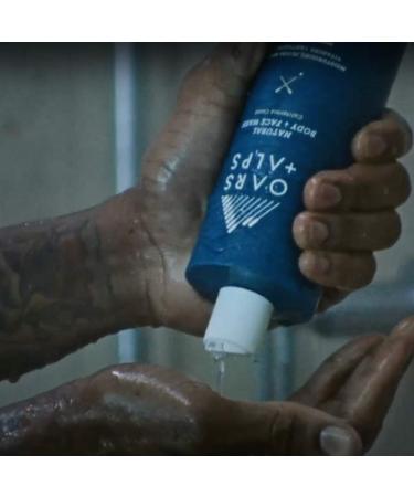 Oars + Alps Men's Body Wash - Hydrating Vegan Skincare with Aloe Vera and Jojoba Oil - California Coast - 1 Pack - Buy Online on GoSupps.com