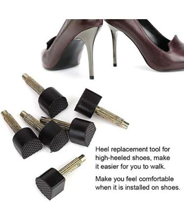 24pcs High Heel Tips Replacement Dowels Kit (8x8mm) - Shoe Repair Tool Set - Buy Online on GoSupps.com