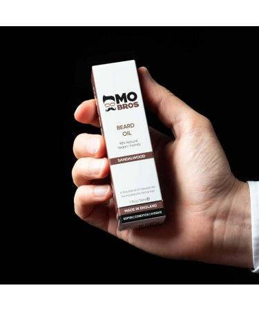 Beard Cleanser Conditioner & Oil | Cleanses | Softens Beard | Moisturizes | 50ml (Sandalwood) - Buy Online on GoSupps.com